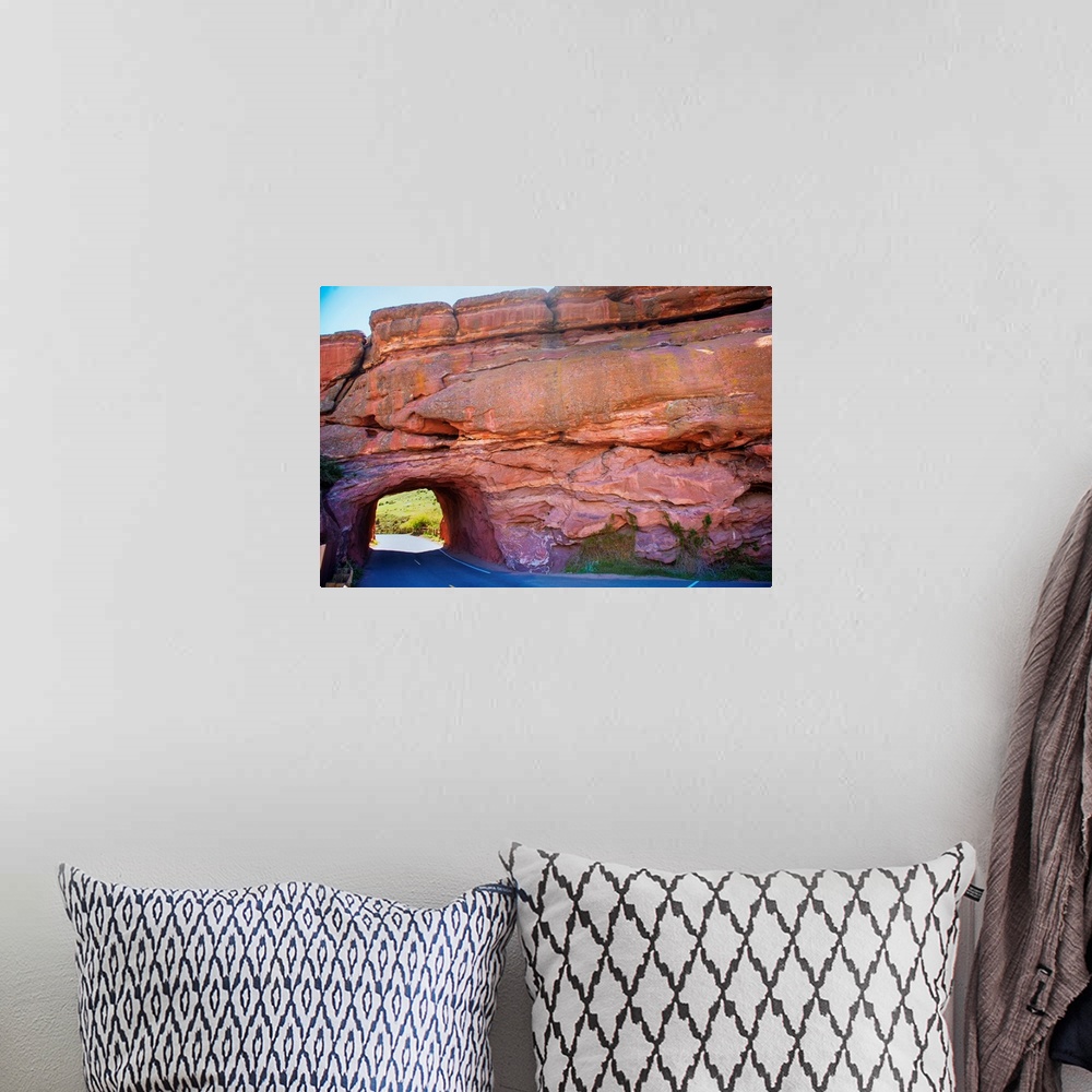 A bohemian room featuring View of Shallow Cave at Red Rocks in Colorado