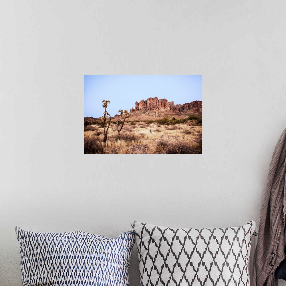 A bohemian room featuring View of Superstition mountain in Phoenix, Arizona.