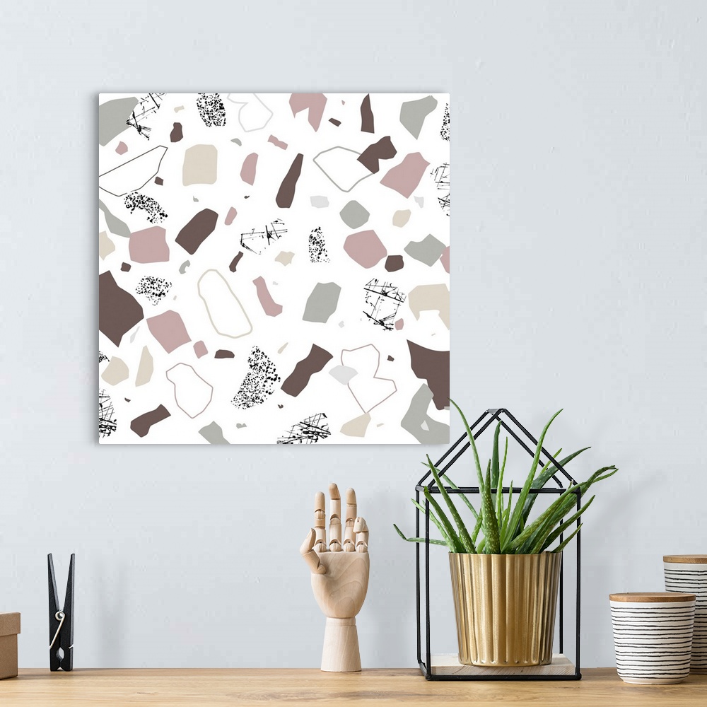 A bohemian room featuring Terrazzo - Expression