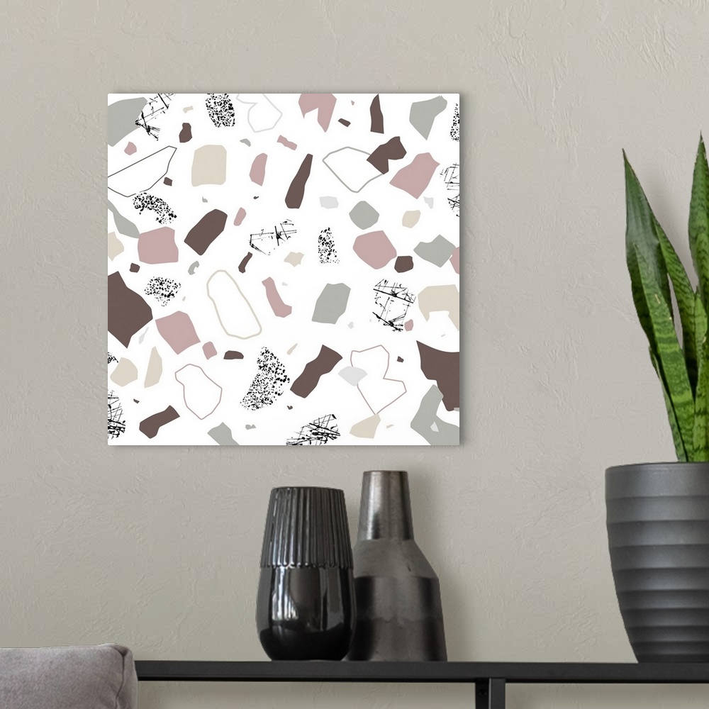 A modern room featuring Terrazzo - Expression