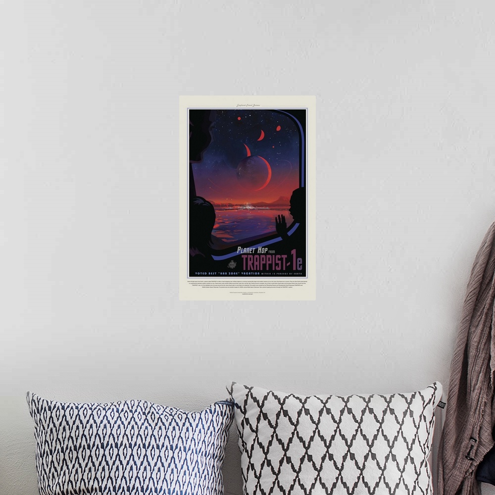 A bohemian room featuring Some 40 light-years from Earth, a planet called TRAPPIST-1e offers a heart-stopping view: brillia...