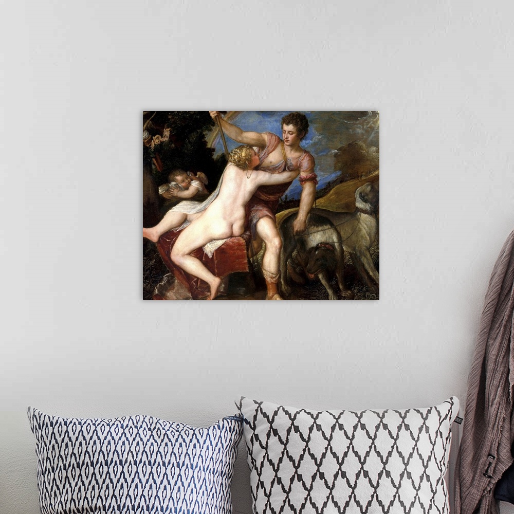 A bohemian room featuring Titian was often inspired by tales from Ovid's?Metamorphoses?for the paintings he called?poesie, ...