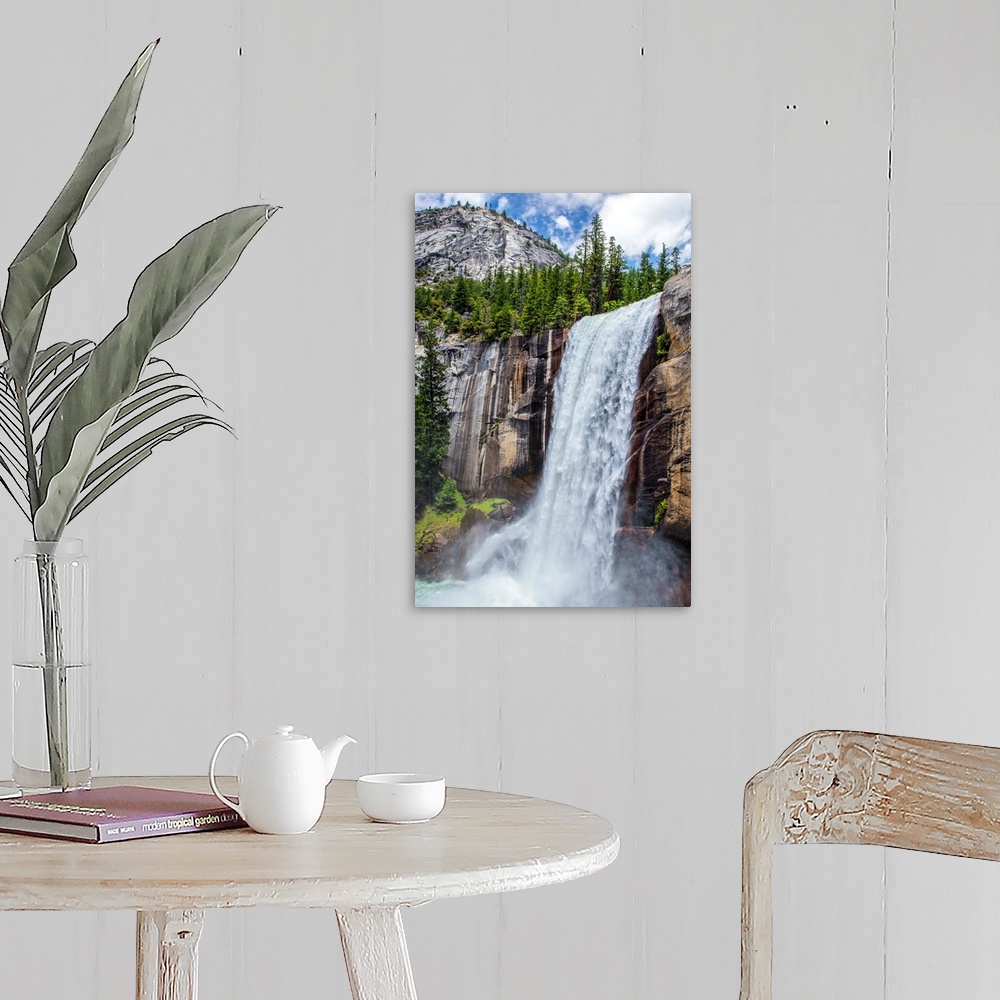 A farmhouse room featuring View of Vernal falls in Yosemite National Park, California.