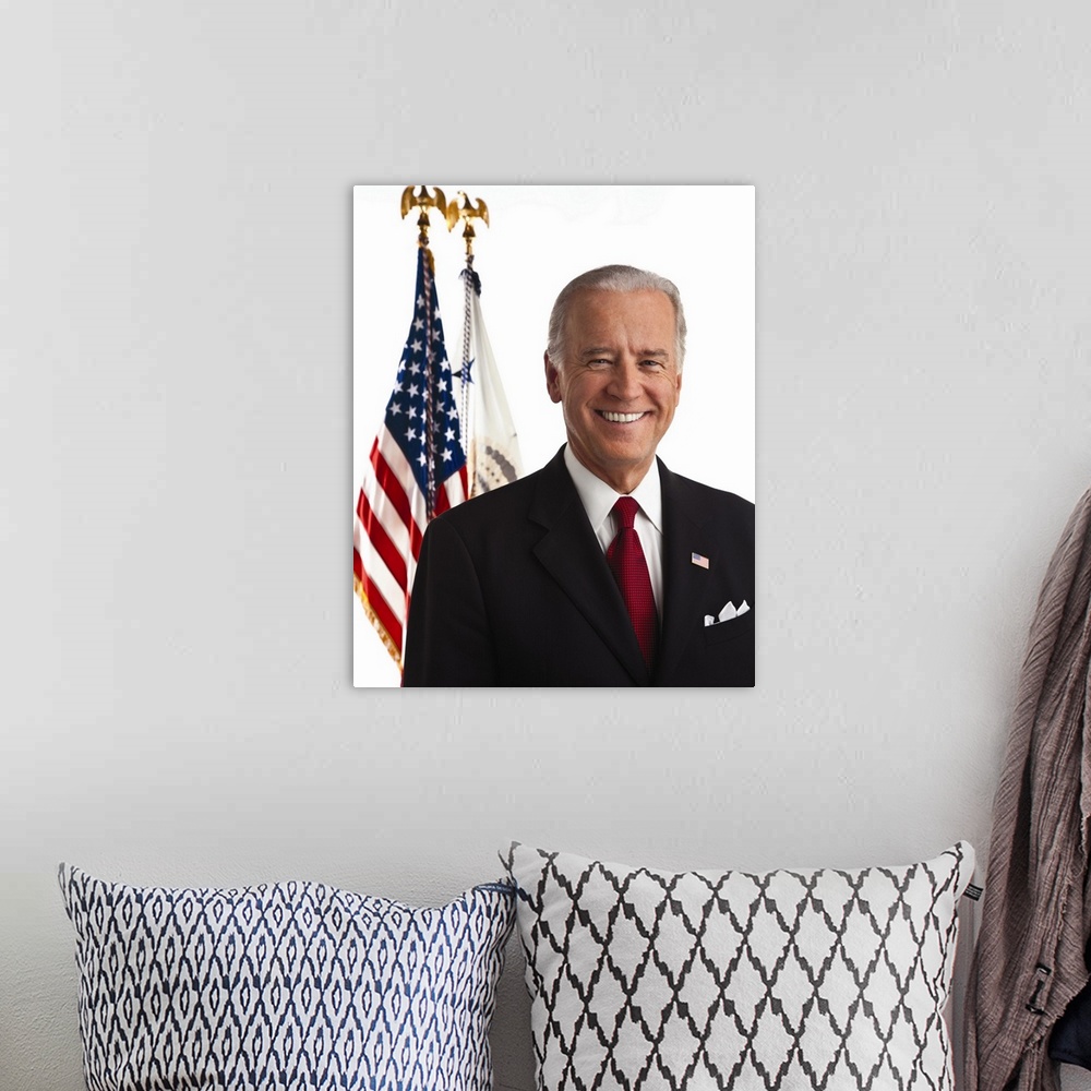 A bohemian room featuring Vice President Joseph Biden. Library of Congress, Prints and Photographs Division.