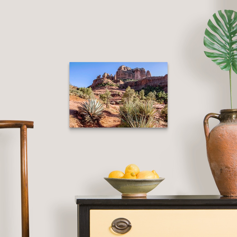 A traditional room featuring View of Cathedral Rock from Templeton Trail in Sedona, Arizona.