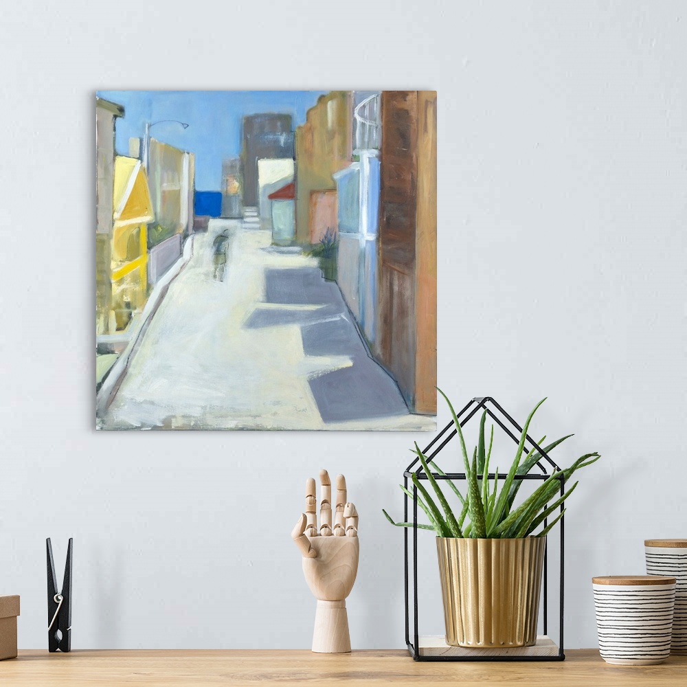 A bohemian room featuring Alleyway
