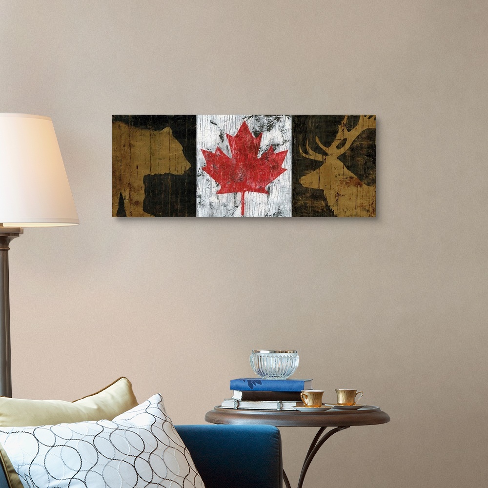 A traditional room featuring Canada Trio Panel I