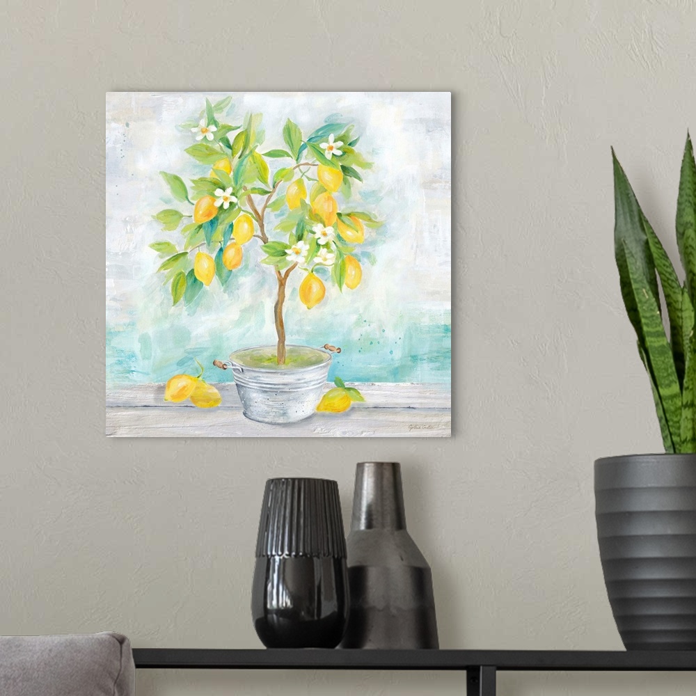 A modern room featuring Country Lemon Tree