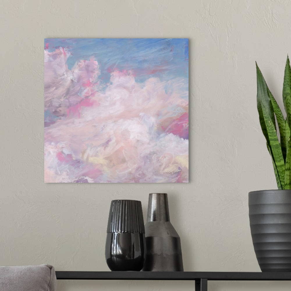 A modern room featuring Daydream Pink 02