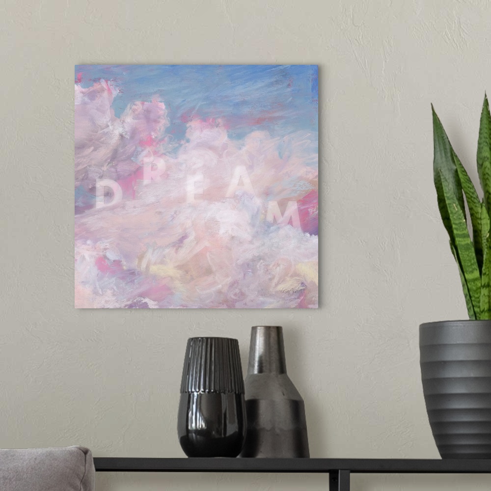 A modern room featuring Daydream Pink 04