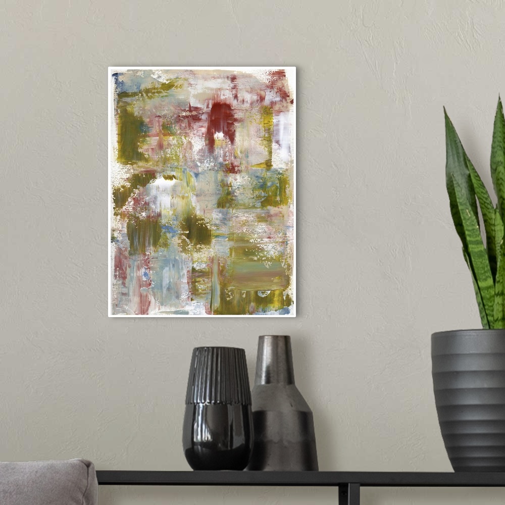 A modern room featuring Fading Abstract