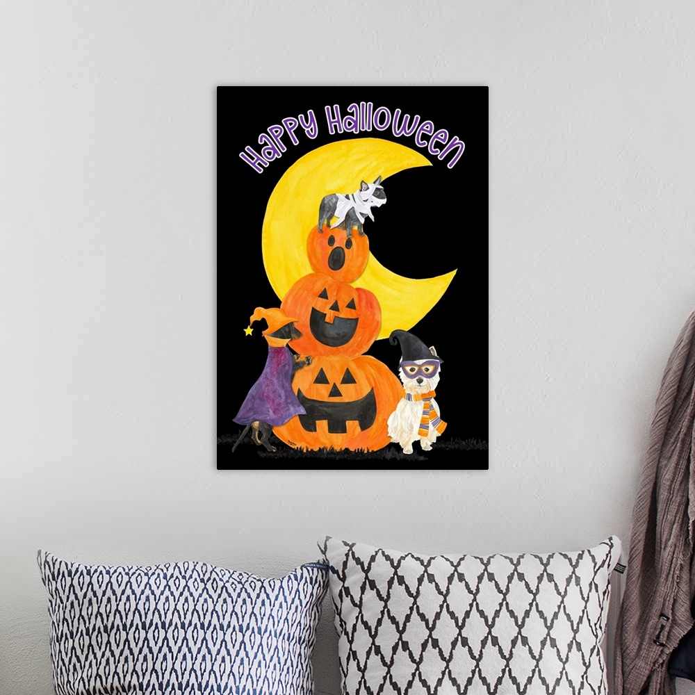 A bohemian room featuring Fright Night Friends - Happy Halloween III