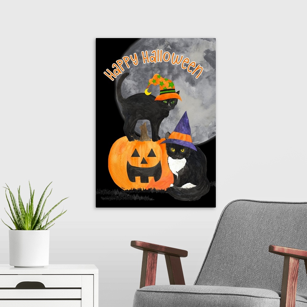 A modern room featuring Fright Night Friends - Happy Halloween IV