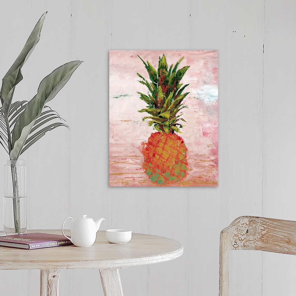 A farmhouse room featuring Painted Pineapple II