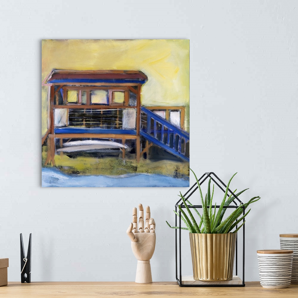 A bohemian room featuring The Boathouse