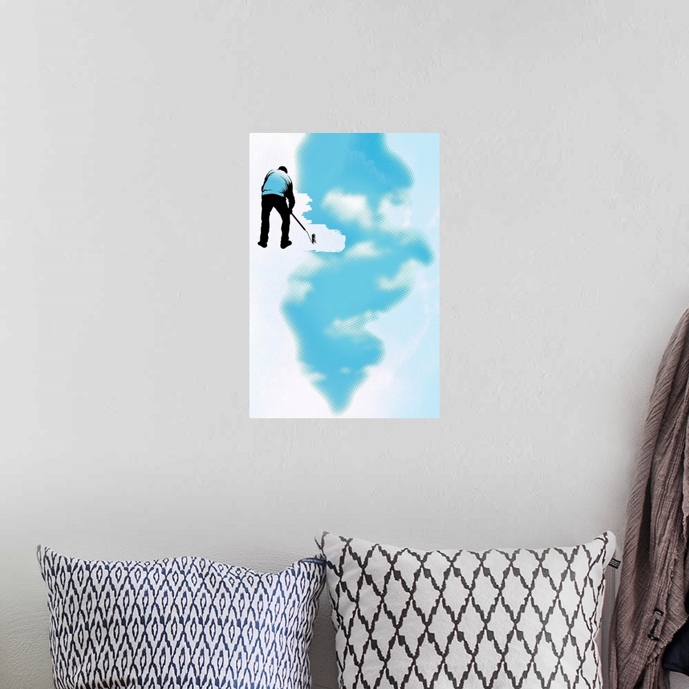 A bohemian room featuring Head in the Clouds