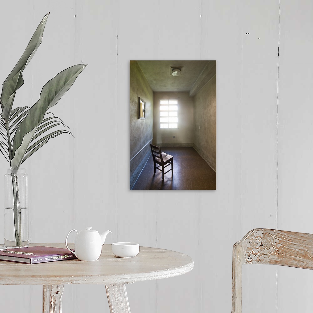 A farmhouse room featuring Lonely Chair