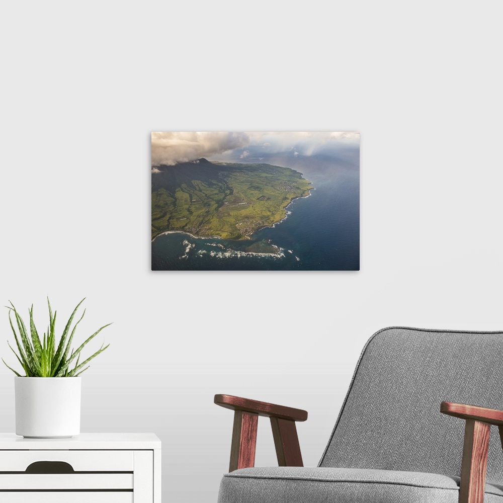 A modern room featuring Aerial of St. Kitts, St. Kitts and Nevis, West Indies, Caribbean