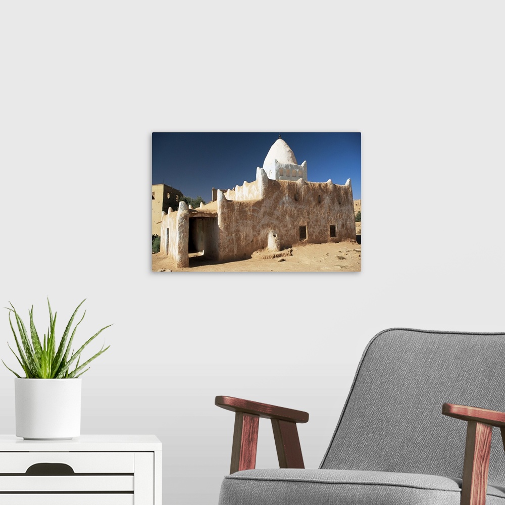 A modern room featuring Ancient holy shrine, Tinerhir, Morocco, North Africa, Africa
