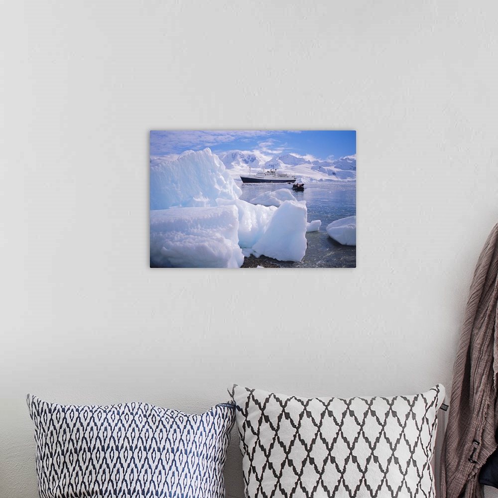 A bohemian room featuring Antarctica, Antarctic Peninsula, Cruise Ship Endeavour
