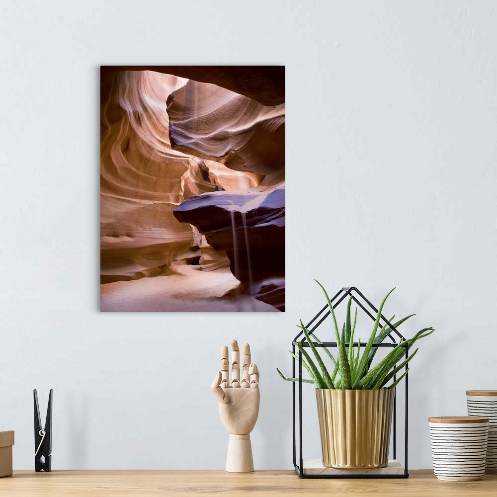 A bohemian room featuring Antelope Canyon, Page, Arizona, United States of America, North America.