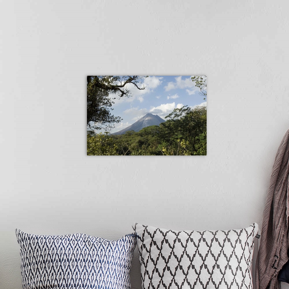 A bohemian room featuring Arenal Volcano from the Sky Tram, Costa Rica