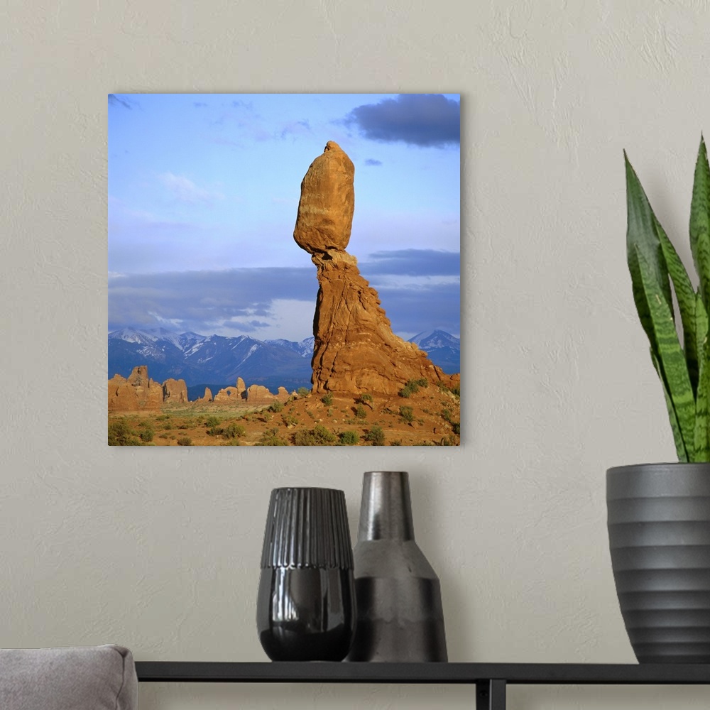 A modern room featuring Balanced Rock, Arches National Park, Utah