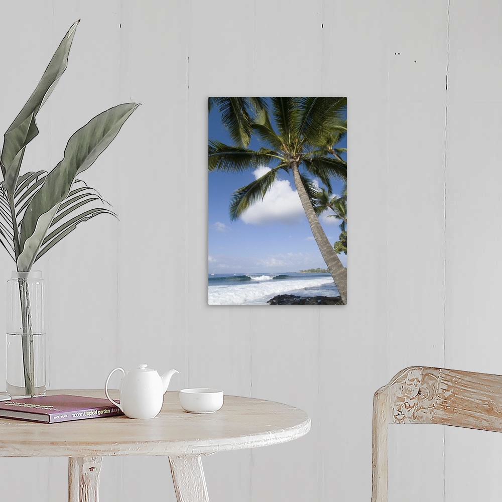 A farmhouse room featuring Beach at Kailua-Kona, Island of Hawaii (Big Island), Hawaii, USA