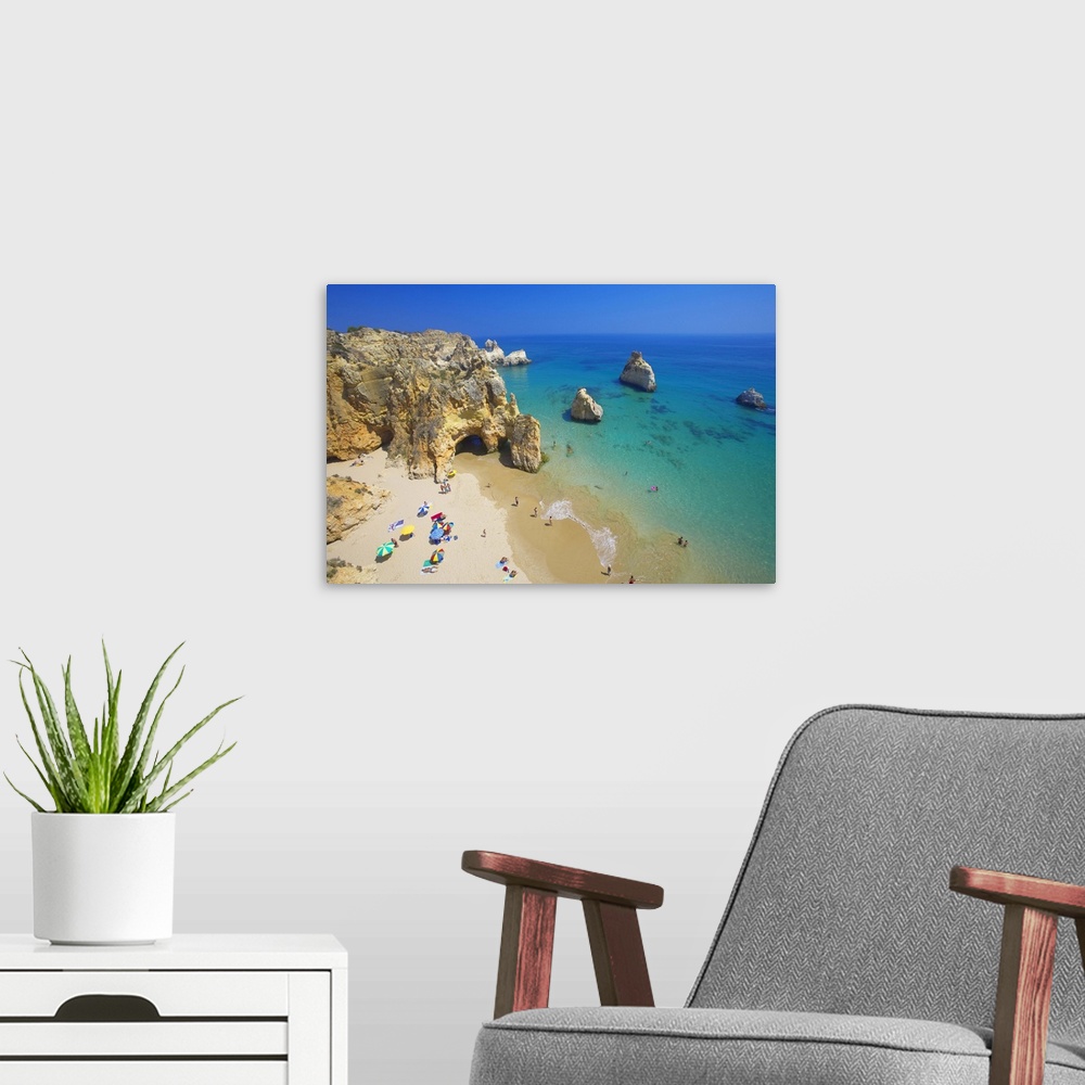 A modern room featuring Beach at Lagos, Algarve, Portugal, Europe