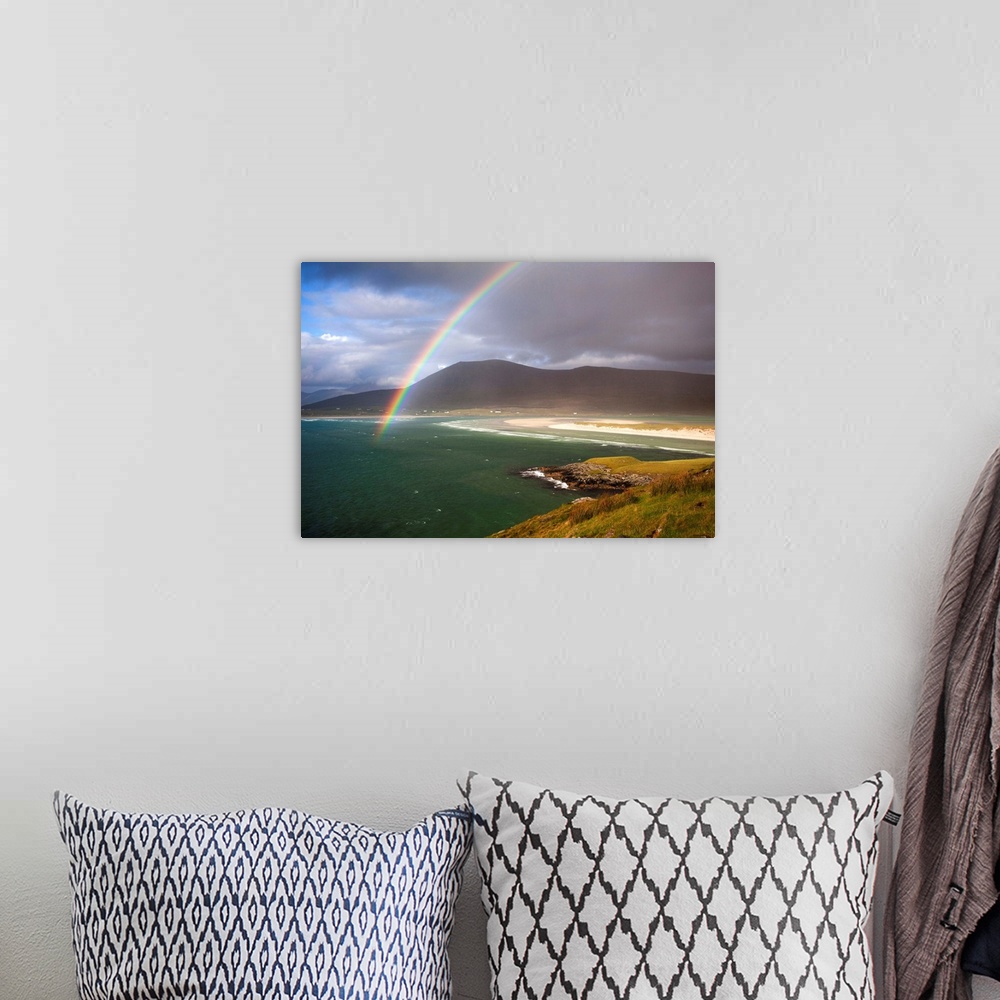 A bohemian room featuring Beach at Seilebost, Seilebost, Isle of Harris, Outer Hebrides, Scotland, UK