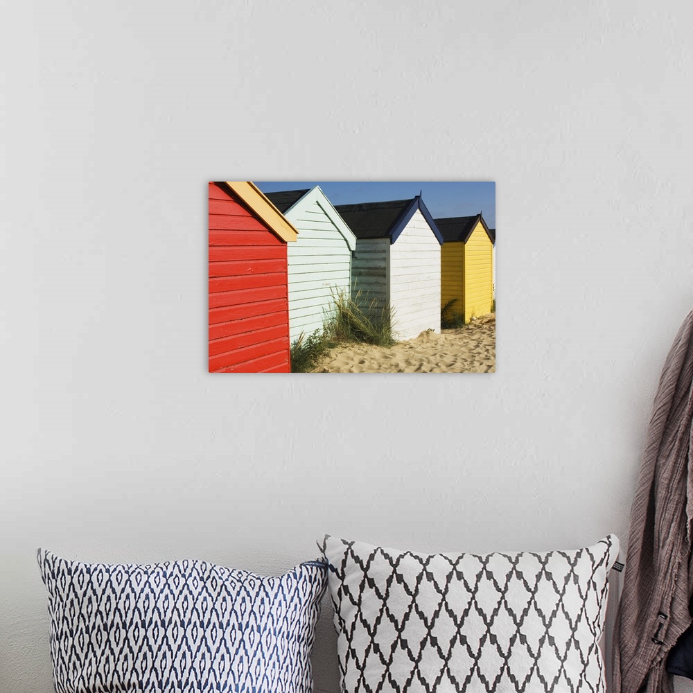 A bohemian room featuring Beach huts, Southwold, Suffolk, England, United Kingdom, Europe