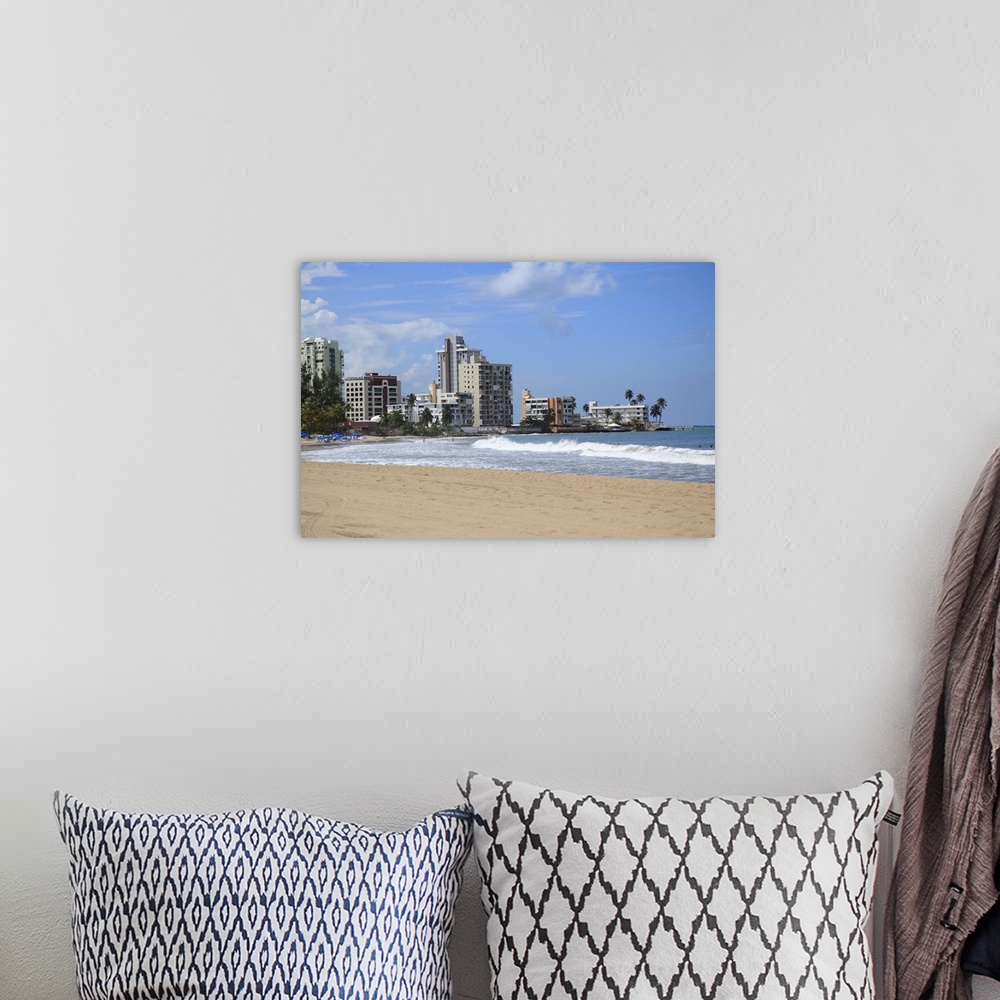 A bohemian room featuring Beach, Isla Verde, San Juan, Puerto Rico, West Indies, Caribbean