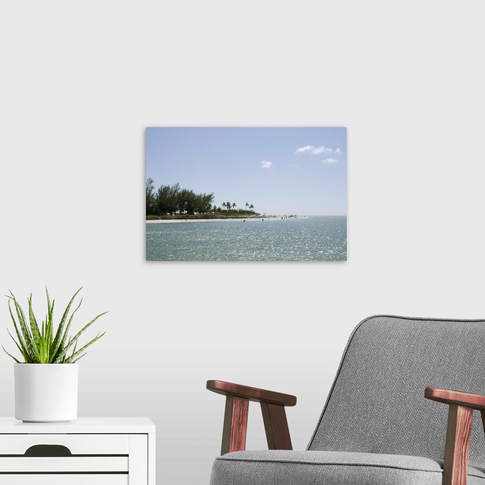 A modern room featuring Beach, Sanibel Island, Gulf Coast, Florida, United States of America, North America