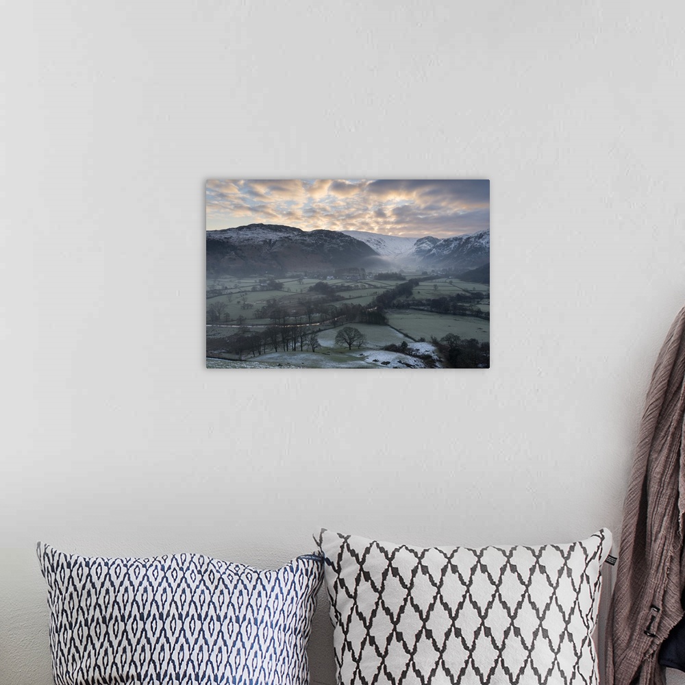 A bohemian room featuring Borrowdale, Lake District National Park, Cumbria, England