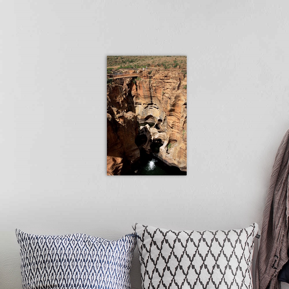 A bohemian room featuring Bourke's Luck potholes, Drakensberg Mountains, South Africa, Africa