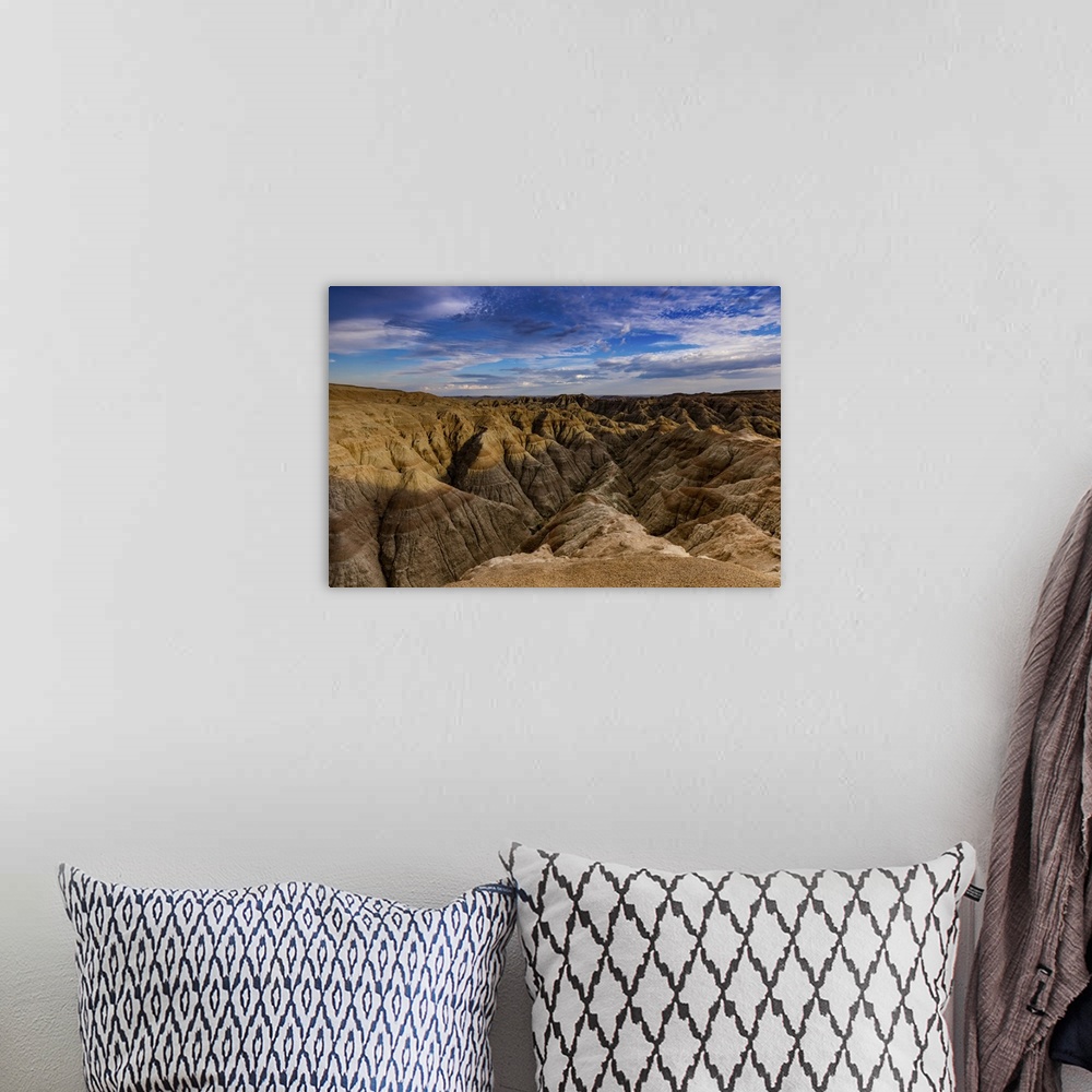 A bohemian room featuring Breathtaking views in the Badlands, South Dakota, United States of America, North America