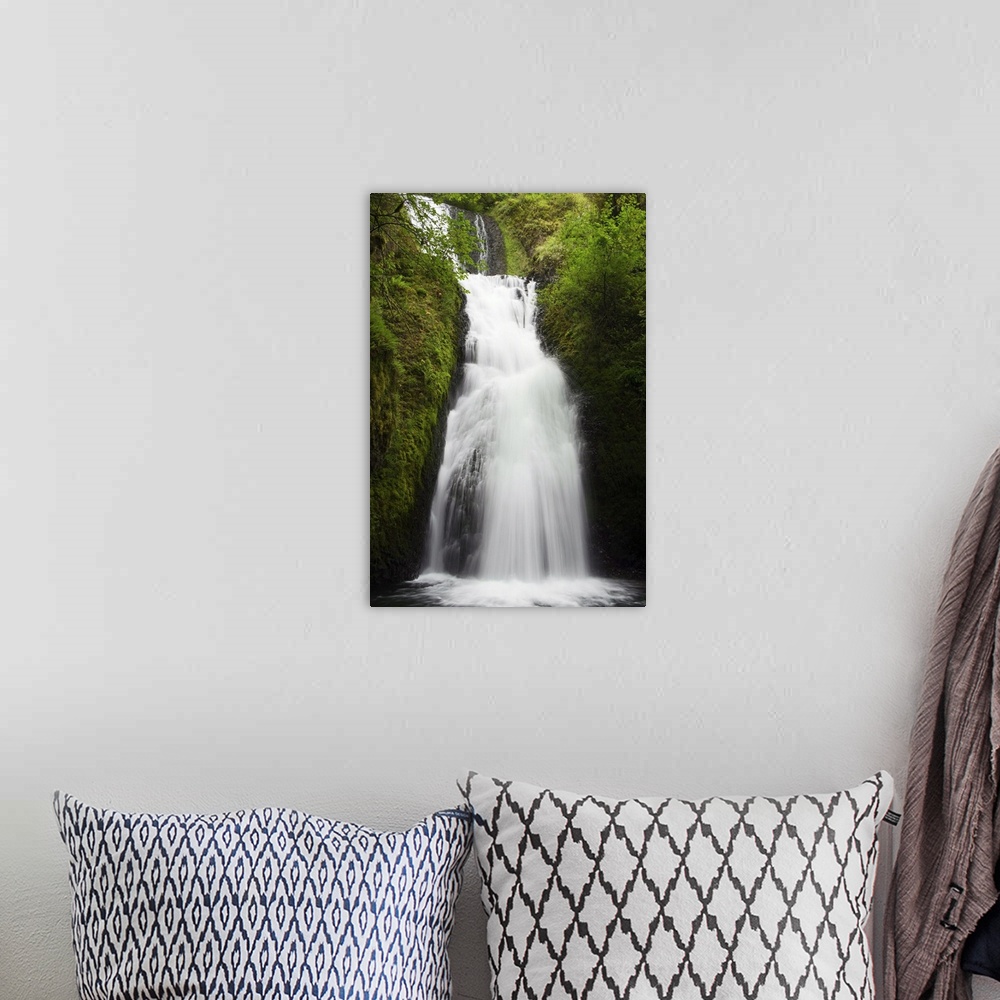 A bohemian room featuring Bridal Veil Falls State Park in the Columbia River Gorge, Oregon