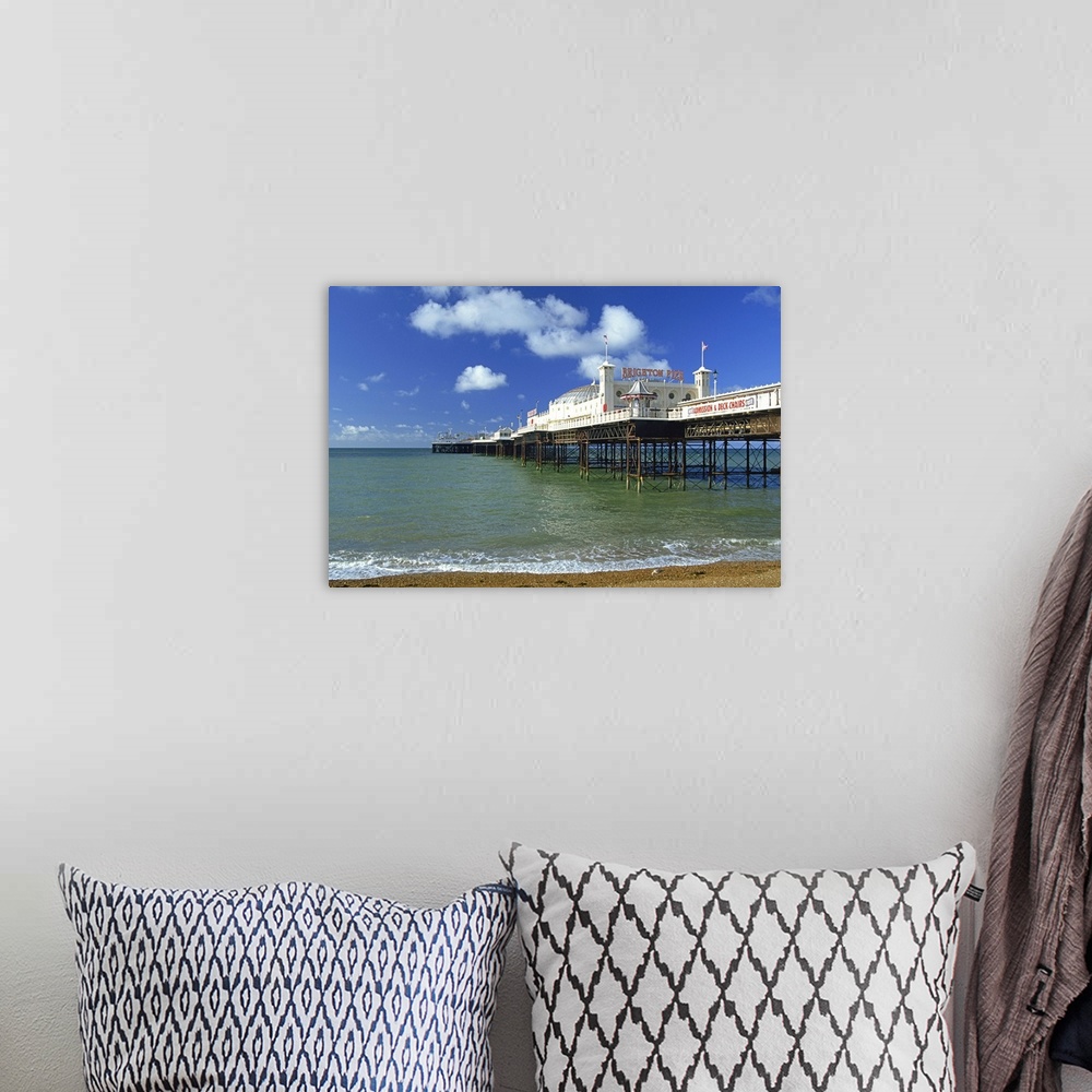 A bohemian room featuring Brighton Pier, East Sussex, England, United Kingdom, Europe