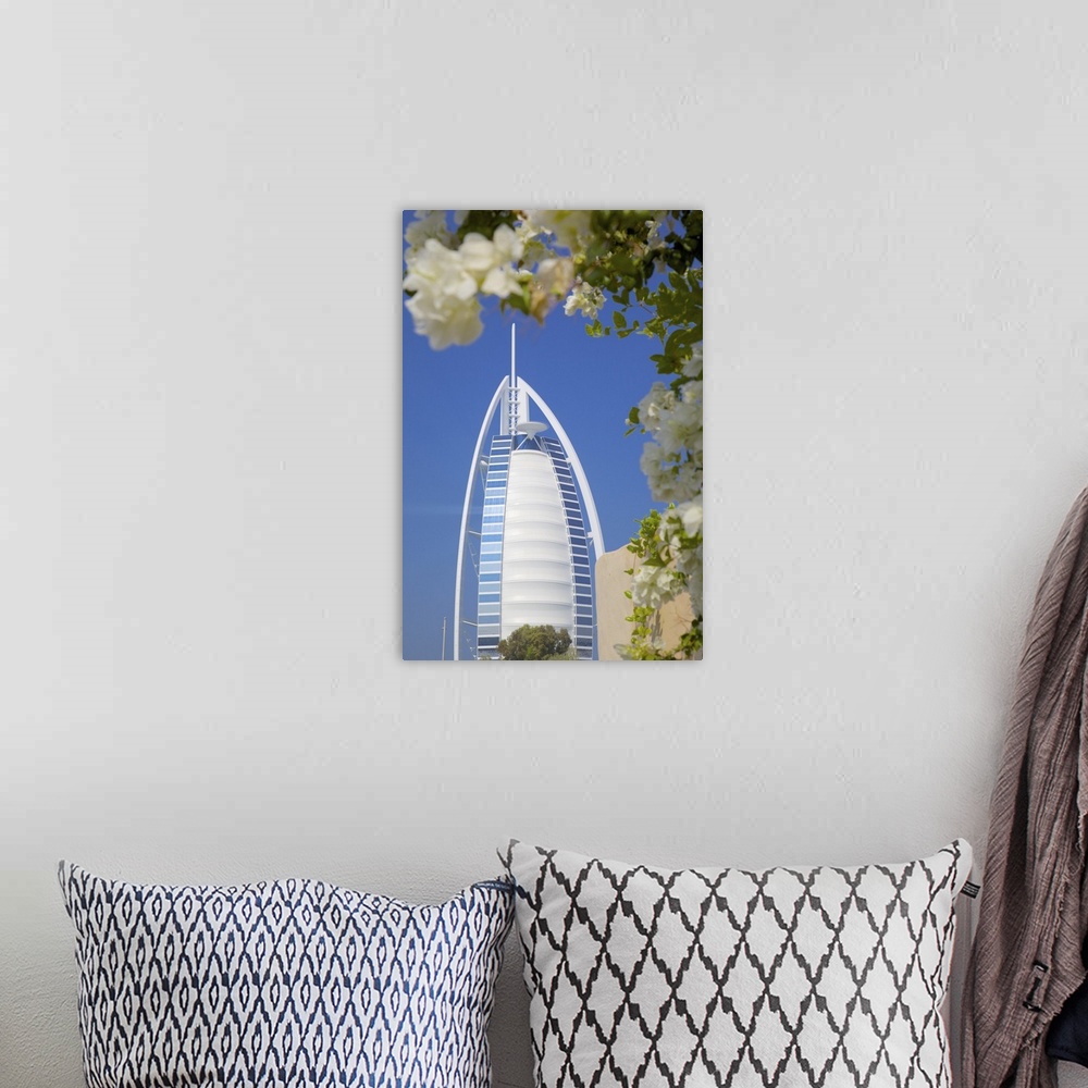 A bohemian room featuring Burj Al Arab, Dubai, United Arab Emirates, Middle East