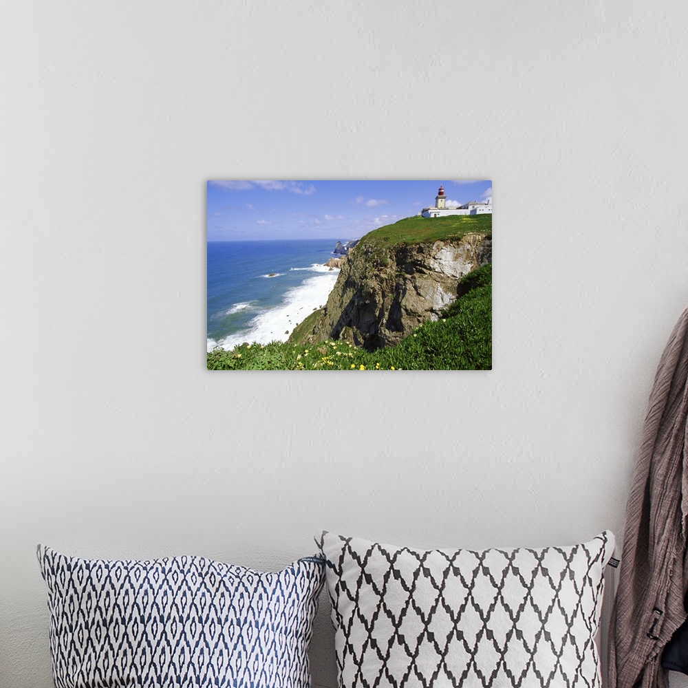 A bohemian room featuring Cabo da Roca's westernmost point, Sintra-Cascais Natural Park, Estremadura, Portugal