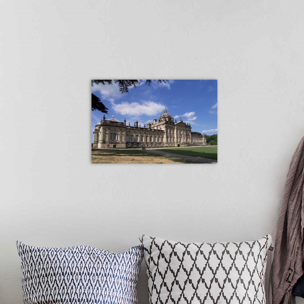 A bohemian room featuring Castle Howard, location of Brideshead Revisited, Yorkshire, England, UK