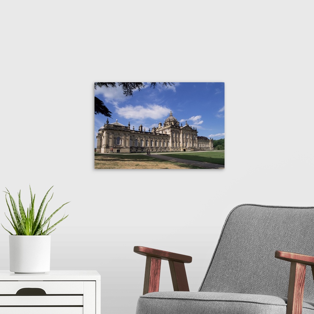 A modern room featuring Castle Howard, location of Brideshead Revisited, Yorkshire, England, UK