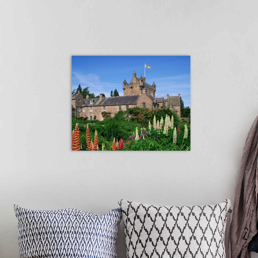 A bohemian room featuring Cawdor Castle, Highlands, Scotland, UK