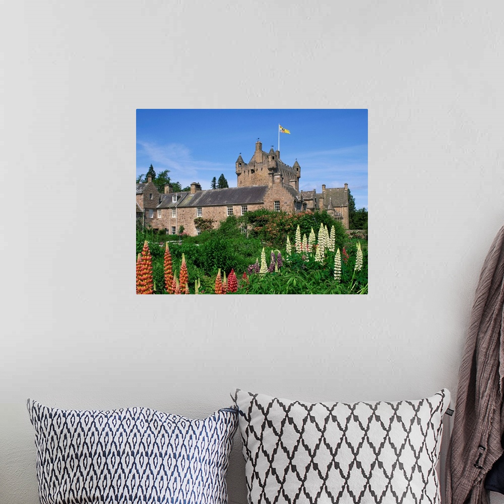 A bohemian room featuring Cawdor Castle, Highlands, Scotland, UK