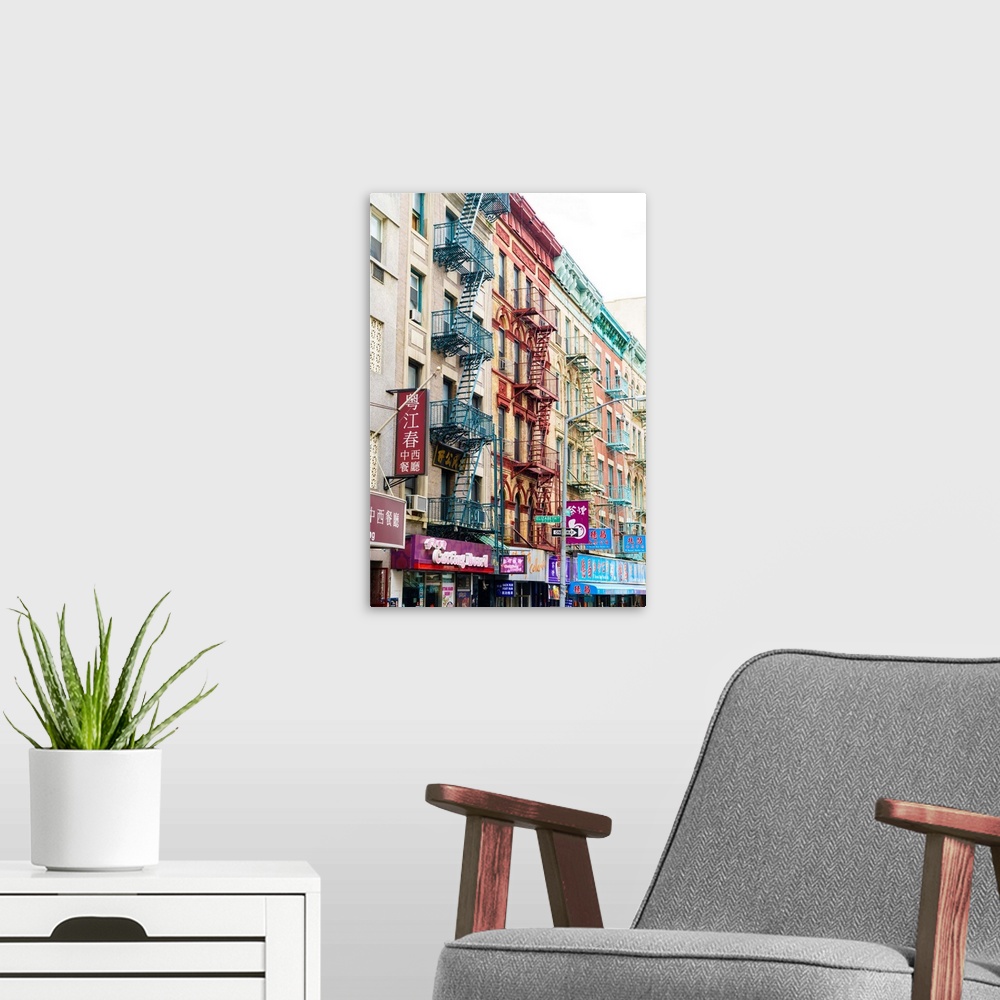 A modern room featuring Chinatown, Manhattan, New York City, United States of America, North America