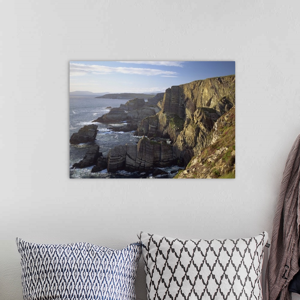 A bohemian room featuring Cliffs at Mizen Head, County Cork, Munster, Republic of Ireland