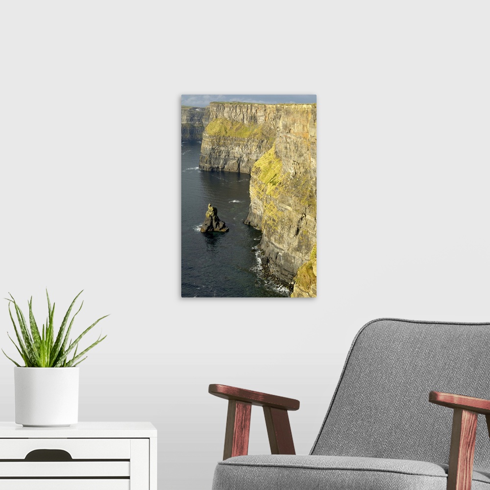 A modern room featuring Cliffs of Moher, County Clare, Munster, Republic of Ireland, Europe
