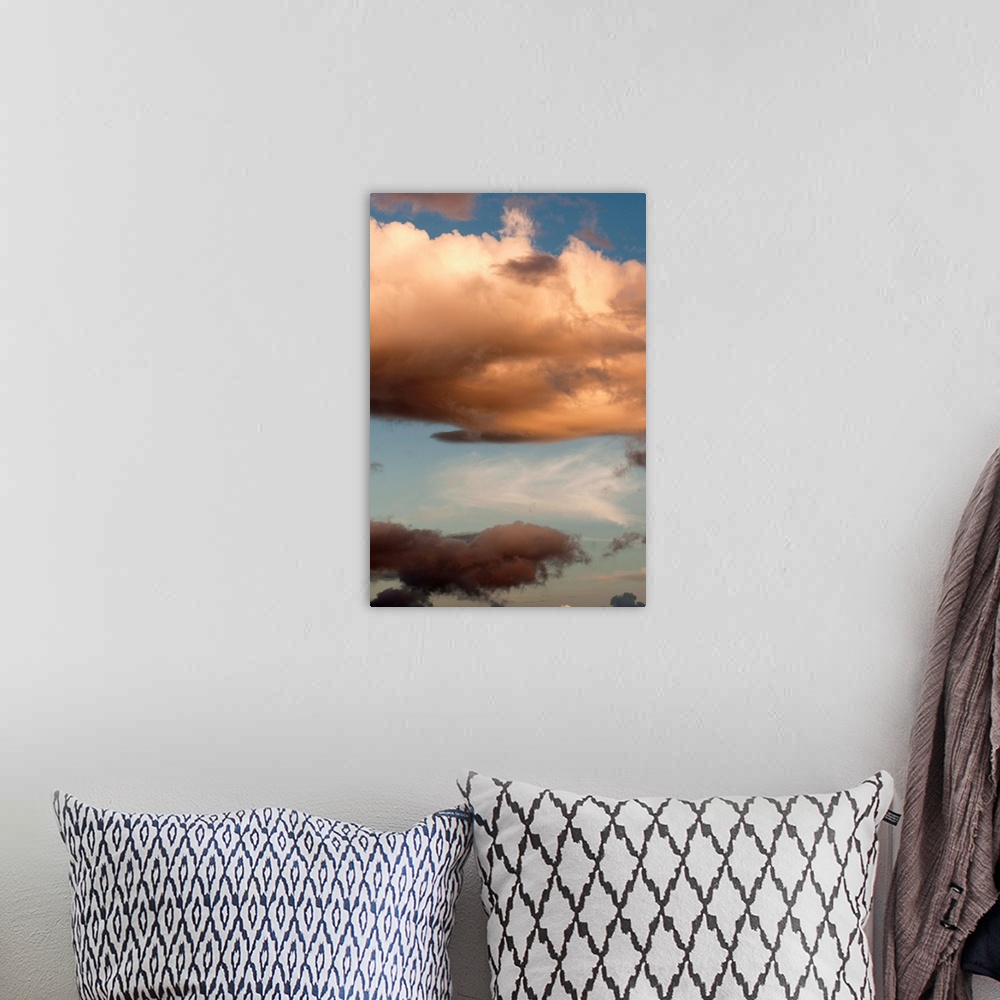 A bohemian room featuring Clouds above Dominica, West Indies, Caribbean, Central America