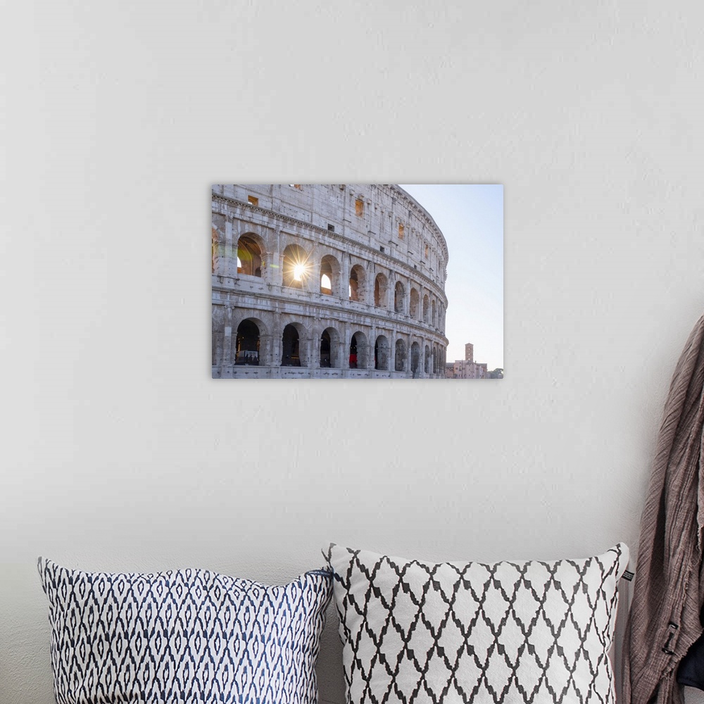 A bohemian room featuring Coliseum, UNESCO World Heritage Site, Rome, Lazio, Italy, Europe