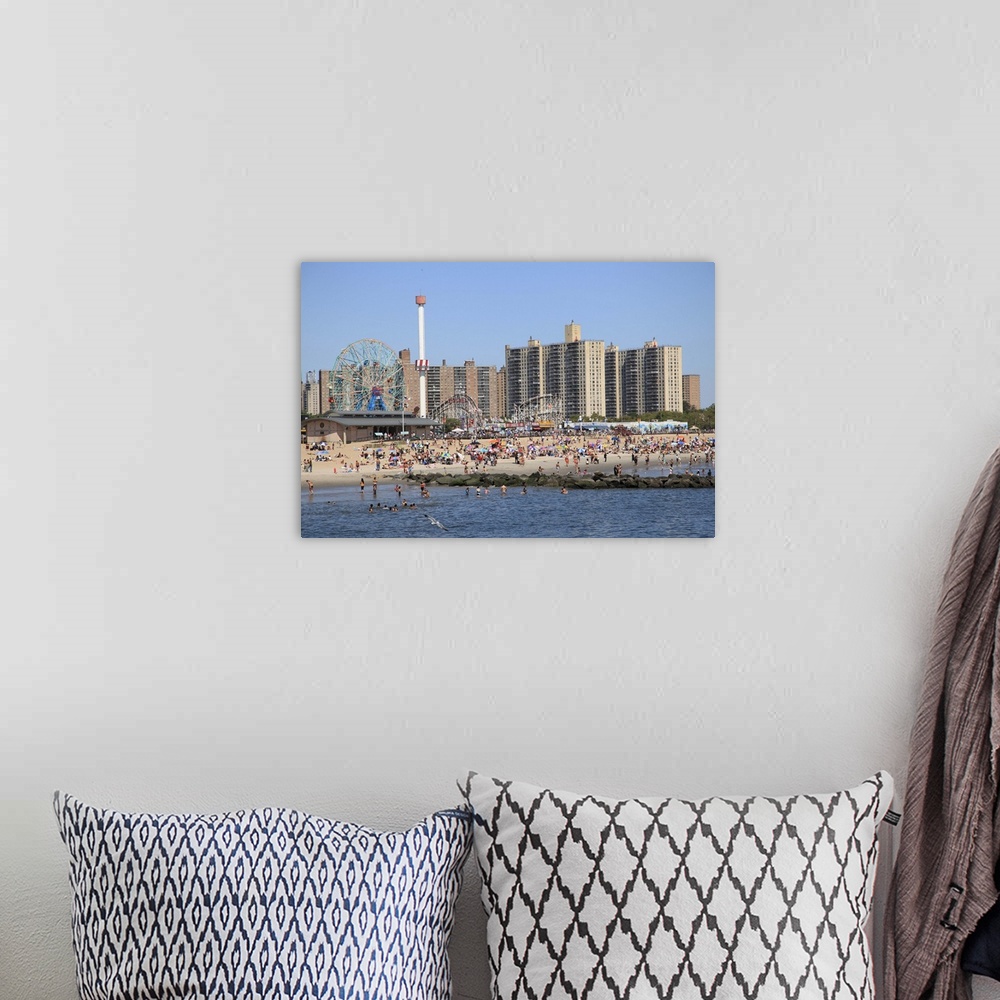 A bohemian room featuring Coney Island, Brooklyn, New York City, United States of America, North America